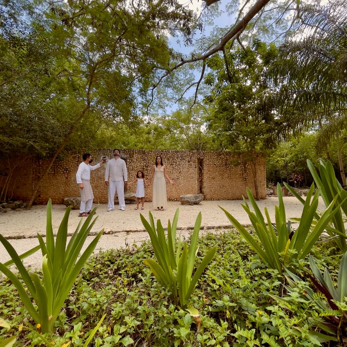 arbol maya en Tsukán Santuario de Vida